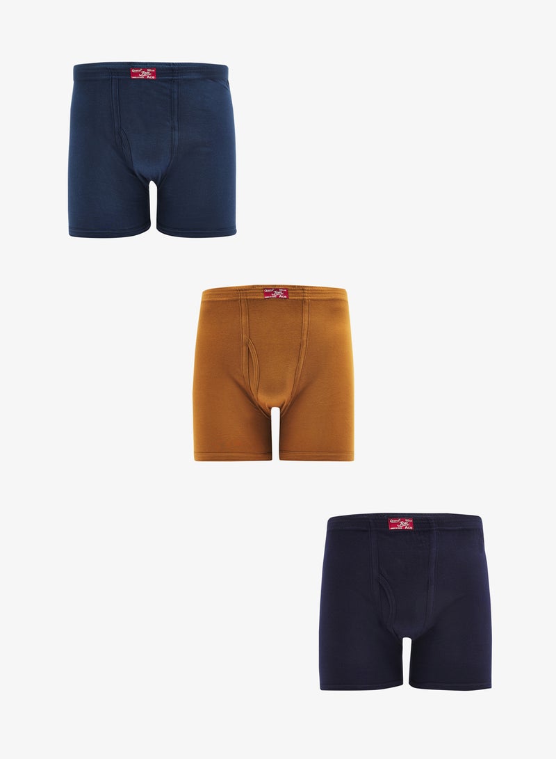 Seventy Five Basics Rupa Pack of 3 Boxers - Image 1