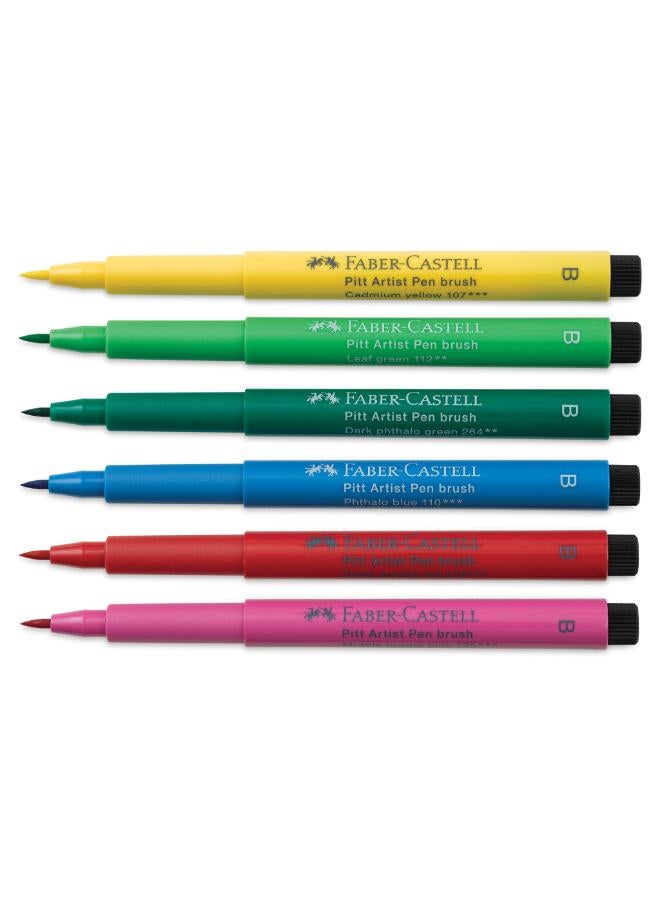 FABER-CASTELL Set Of 6 Springtime Artist Pen Farsha Set  - Image 1