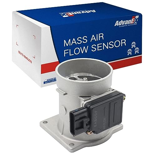 AdvanEX حساس تدفق الهواء AdvanEX MAF متوافق مع فورد رينجر 1995-2000 / فورد موستانج 1996-2000 / فورد إكسبلورر 1995-1998 / فورد أيرستار 1996-1997 / ميركوري ماونتينير 1997-1998 / مازدا B4000 1995-2000 يستبدل OE 1D25-C2-2 - Image 1