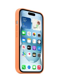 KASTWAVE iPhone 15 (6.1 inch) Silicone Case Cover, Liquid Gel Soft Ultra Slim Shockproof Back Cover Full Body Protection, Easy To Disassemble  - Image 2