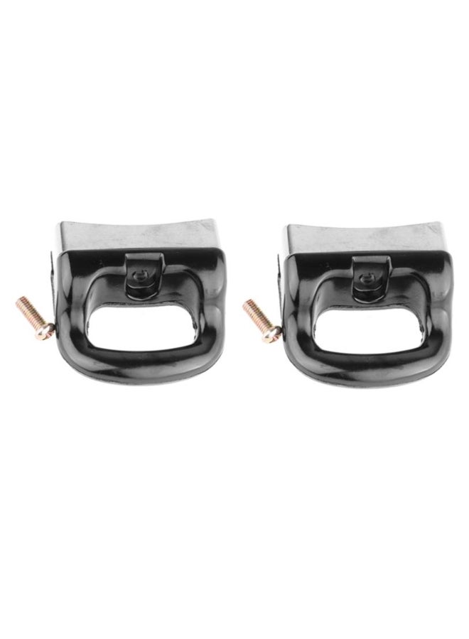 2Pc Black Kitchen Cooker Handle Universal Pressure Steam Pan Pot Side Handle Heat Shielding Cookware Parts Replacement 