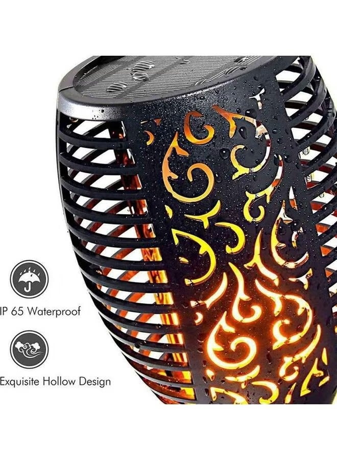 4-بيس ليد الشمسية حديقة ضوء أسود - Image 2