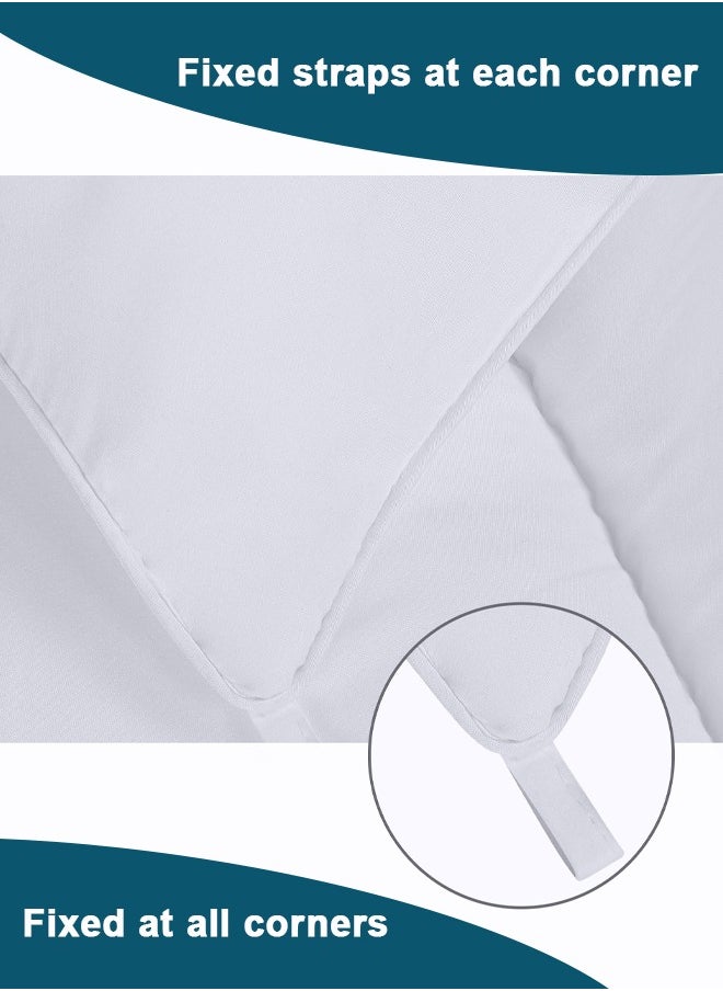 Arabest - Duvet,Luxury King Size Duvet 220x240cm - Hotel Collection Comforter with 8 Anchor Loops, 250GSM Microfiber Filling & Breathtaking Velvet Cover | All Season Temperature Balancing Quilt - Image 1