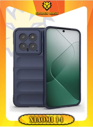 GOLDEN MASK Compatible With Xiaomi 14 Magic Case ShockProof (Dark Blue) - pzsku/ZB30D7704FFFD4EDCB195Z/45/_/1722711849/cc745915-d6ad-4a58-aa8b-c465979f51f7