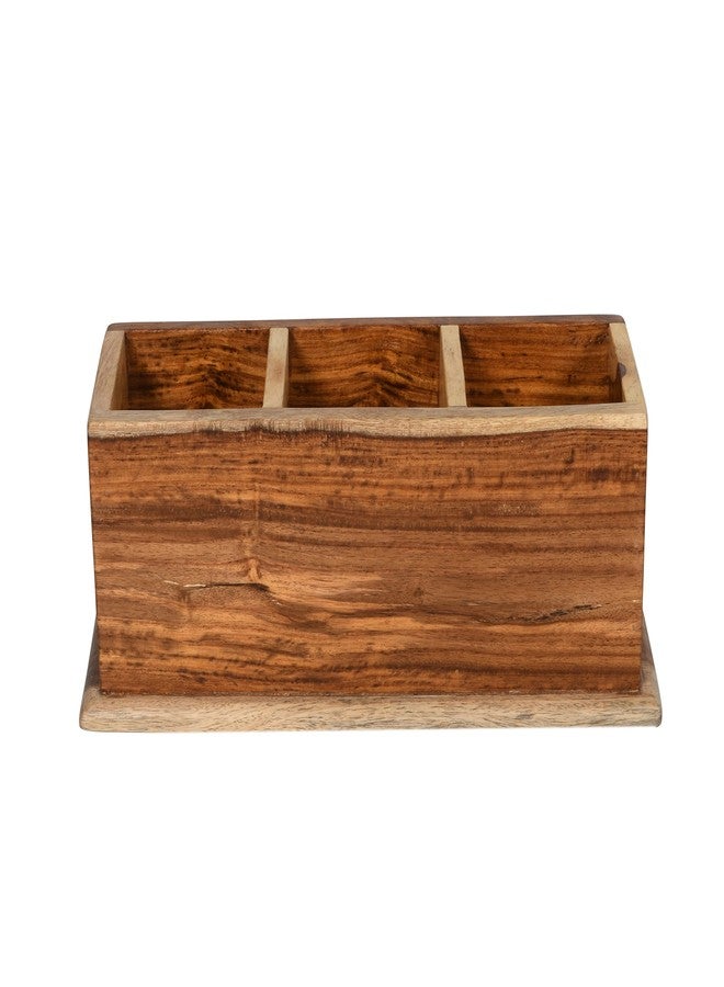 Woodee Cutlery Rack | Wooden Spoon, Fork | Cutlery Holder Stand for Kitchen Dinning - Image 3