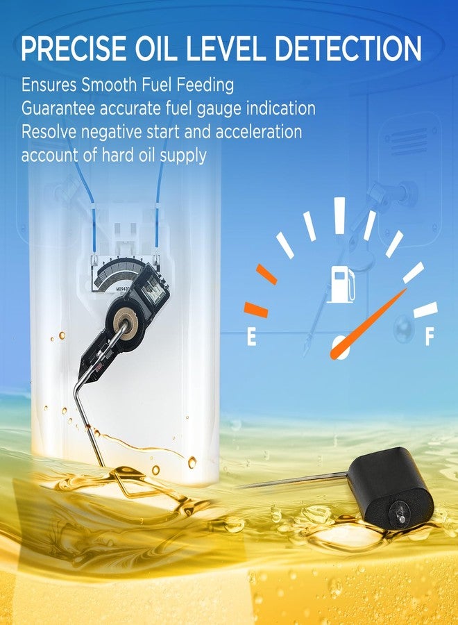 SYKRSS وحدة مضخة الوقود SYKRSS E7271M متوافقة مع دودج دورانجو 2011-2015 بمحرك V6 سعة 3.6 لتر، ومتوافقة مع جيب جراند شيروكي بمحرك V6 سعة 3.6 لتر موديلات 2011-2015، بديلة للوحدات FG0856 و5145583AB - Image 3