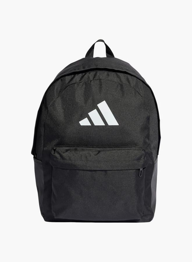 Adidas Logo Print School Backpack With Adjustable Straps And Zip Closure - Image 1