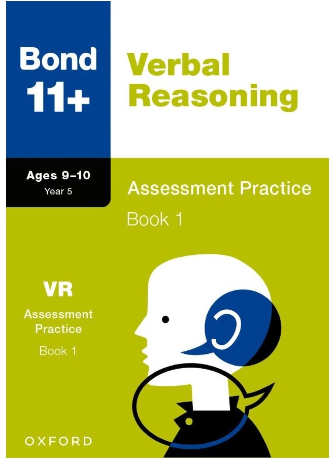 Bond 11+: Bond 11+ Verbal Reasoning Assessment Practice 9-10 Years Book 1  - Image 1