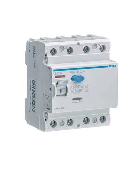 Hager DB Rail Mounded Fuse Holder Type L38 1P 32A 1 Modules 690V - LSN501