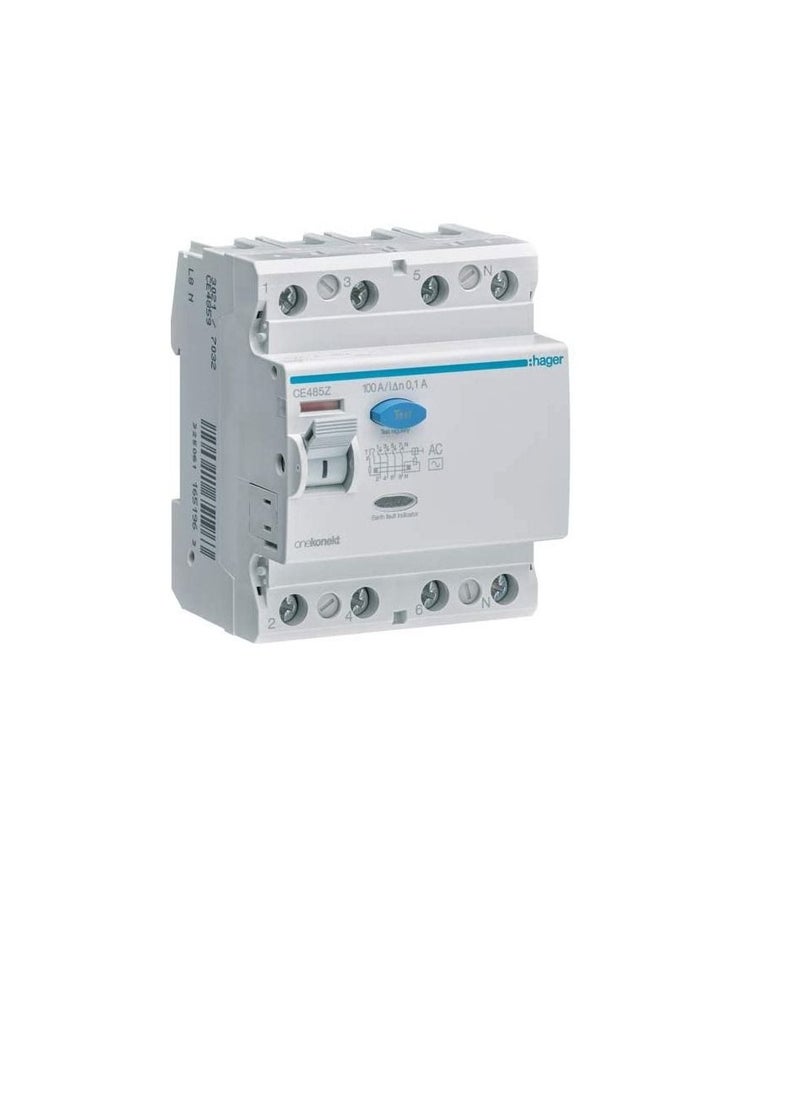 Hager DB Rail Mounded Fuse Holder Type L38 1P 32A 1 Modules 690V - LSN501