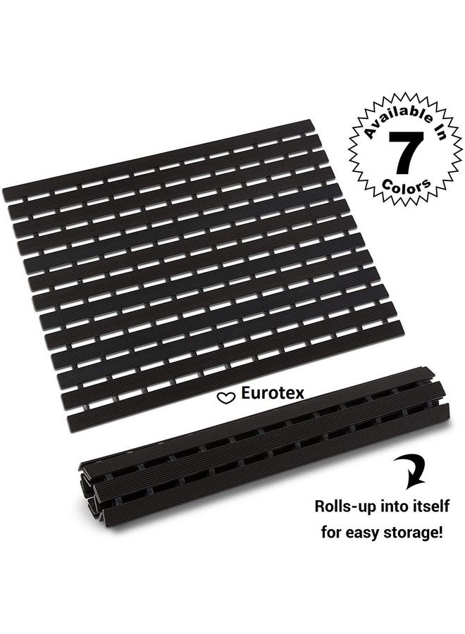 Eurotex Non-Slip Shower Bath mat with Multiple use Non Suction Cup mat for Healing, Massaging & Exfoliation Great for Walk in Showers Kitchens Laundry Room Indoor Outdoor (Dark Night) - Image 5