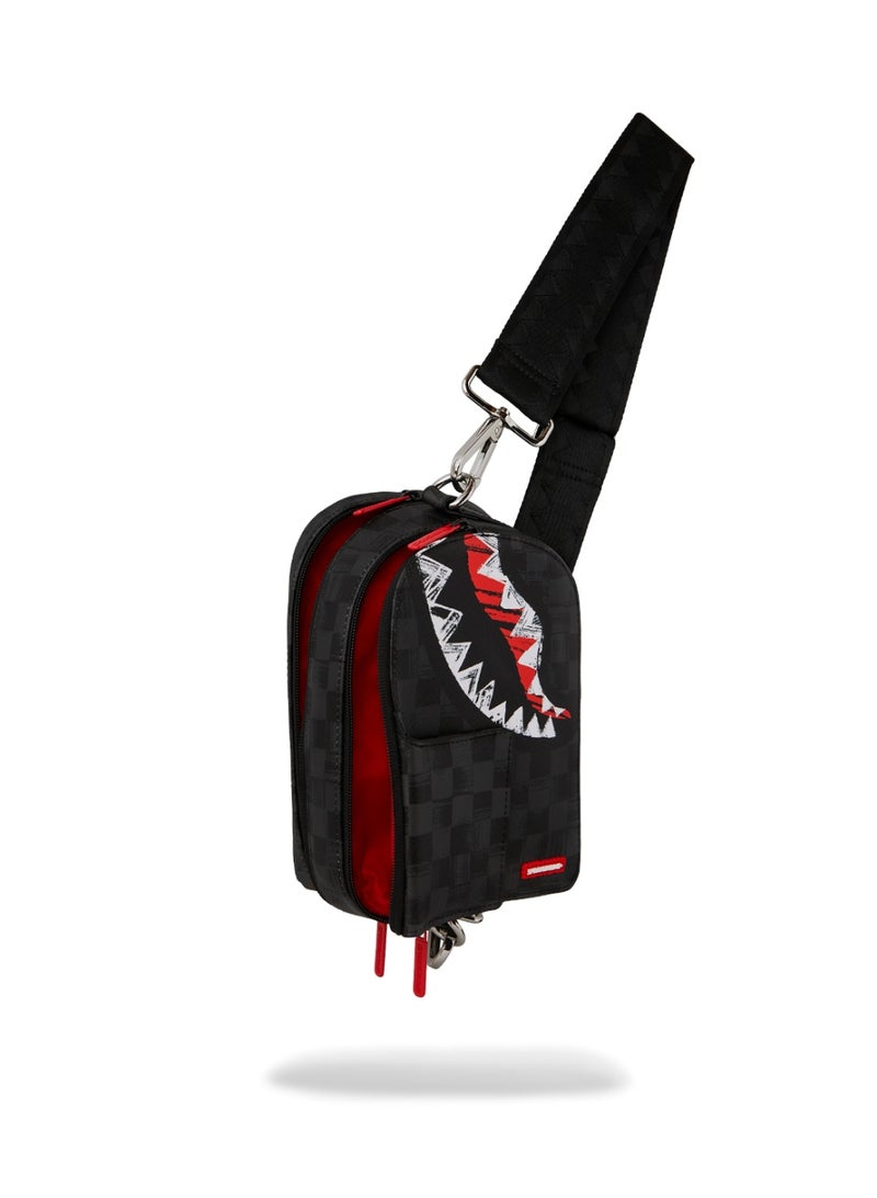 SPRAYGROUND حقيبة ظهر سكرابل شارك سلاينغ - Image 3