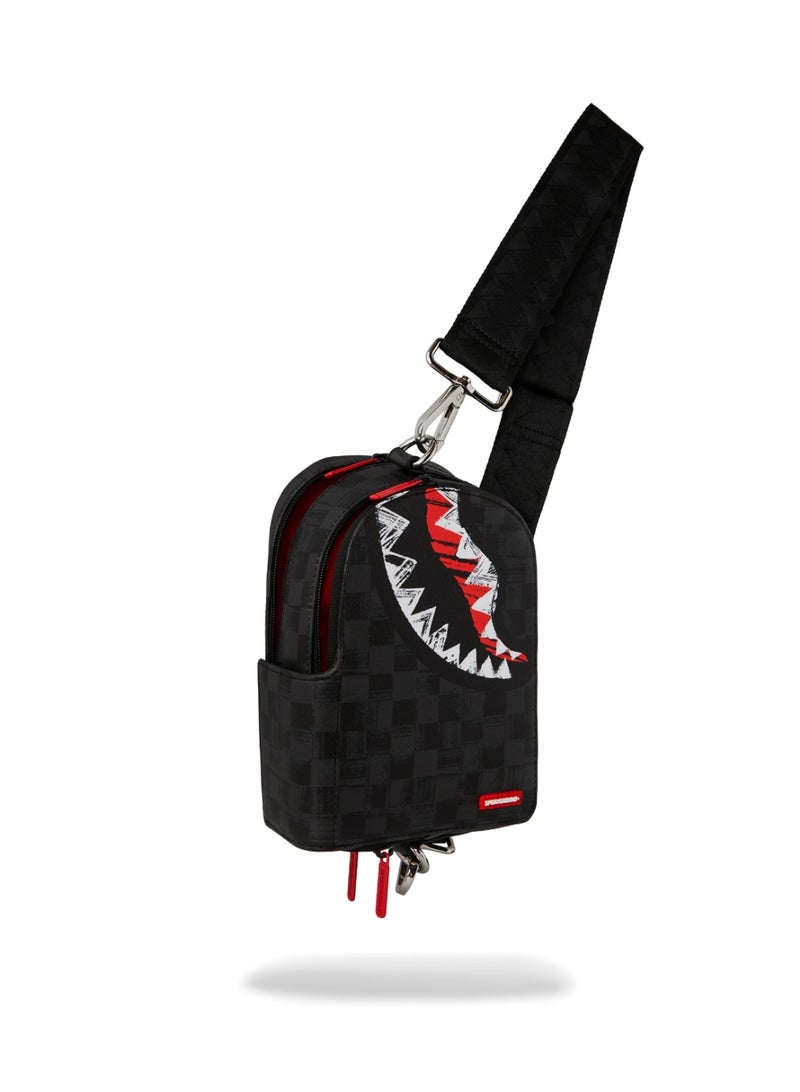 SPRAYGROUND حقيبة ظهر سكرابل شارك سلاينغ - Image 2