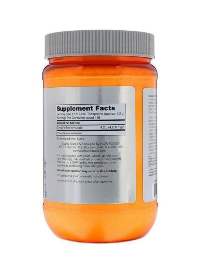 ناو فودز مكمل غذائي ميكرونيزد كرياتين مونوهيدرايت لبناء العضلات وإنتاج الطاقة - Image 3