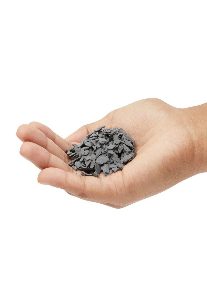Bright Creations Slate for Aquariums - 2 Lb, 1/2 to 3/4 in Gray Flat Slate Rocks for Terrarium & Fairy Garden Decor - Image 3