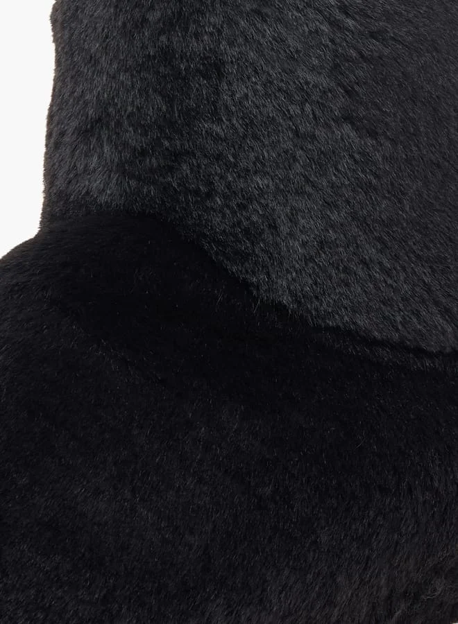 لو كونفورت بوت غرفة نوم فرو صناعي سهل الارتداء
