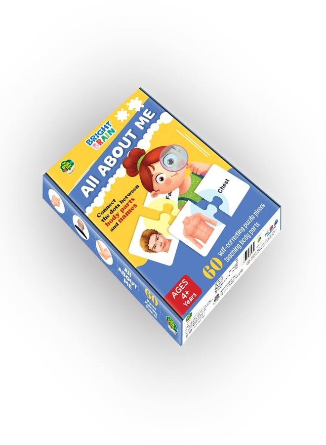 The Book Tree All About Me Puzzle for Kids | 60 Self-Correcting Body Parts Puzzle Pieces | Human Body Learning Toy for Toddlers & Preschoolers Age 4+ | Educational Gift for Boys & Girls - Image 5