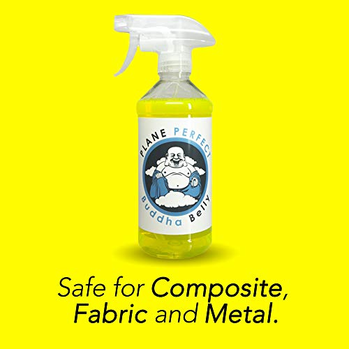 Plane Perfect Buddha Belly Oil & Grease Cleaner - 16oz, Aviation Grade Degreaser Cleaner Heavy Duty, Automotive Engine Cleaner and Degreaser Spray, Multi Surface Cleaner for Airplanes, Trucks & Cars - Image 3
