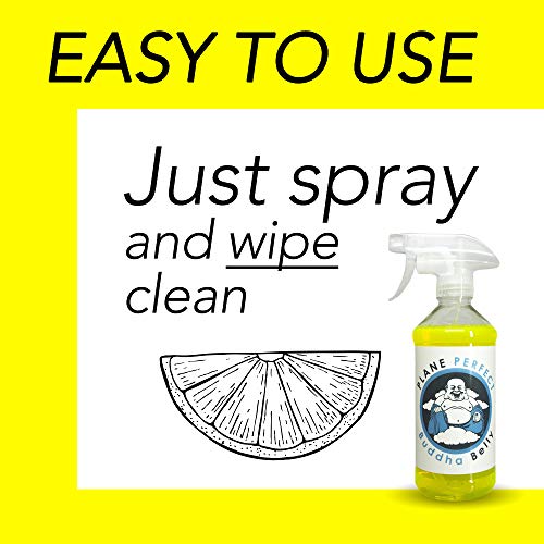Plane Perfect Buddha Belly Oil & Grease Cleaner - 16oz, Aviation Grade Degreaser Cleaner Heavy Duty, Automotive Engine Cleaner and Degreaser Spray, Multi Surface Cleaner for Airplanes, Trucks & Cars - Image 5