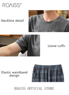 Men 2 Piece Loungewear Set   Short Sleeves & Shorts   Modal Pajamas Loose & Comfortable Skin Friendly Fabric   Soft & Versatile Design - pzsku/ZB30E4E2F2B3D3DDD54EFZ/45/_/1697510919/3fecae0c-d1b4-46c7-92d1-5399677b183f