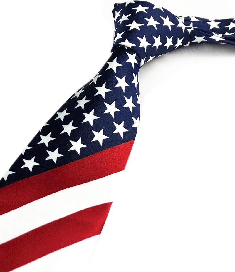 Secdtie Men's Classic Stripe Jacquard Woven Silk Tie Formal Party Suit Necktie - Image 4