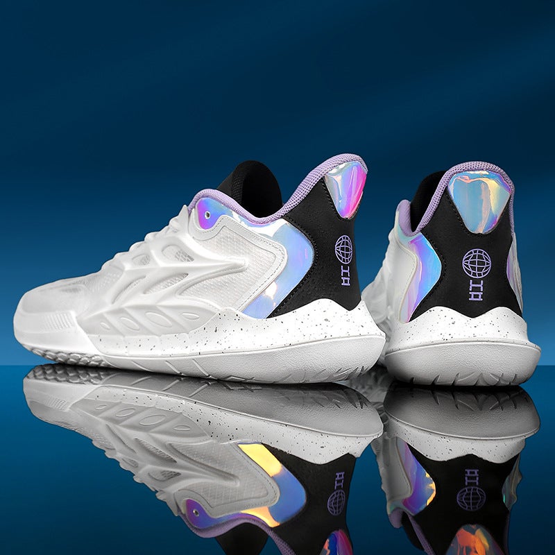Practical Children'S Basketball Shoes Men'S Teenagers Plus Size Waterproof Breathable Sneakers High-Top Basketball Sports Men'S Trendy Shoes - Image 2