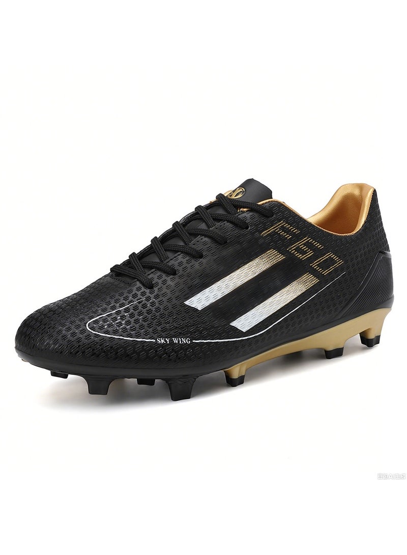 جناح السماء أحذية كرة قدم للرجال والنساء على أرض صلبة، أحذية كرة قدم منخفضة الارتفاع، نعل FG، أحذية كرة قدم خفيفة الوزن للتدريب الاحترافي في الهواء الطلق - Image 2