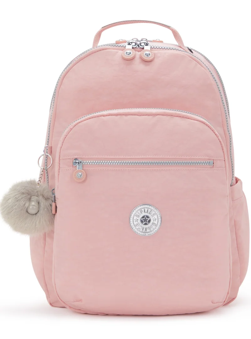 kipling Seoul Large Female Backpack - Bridal Rose