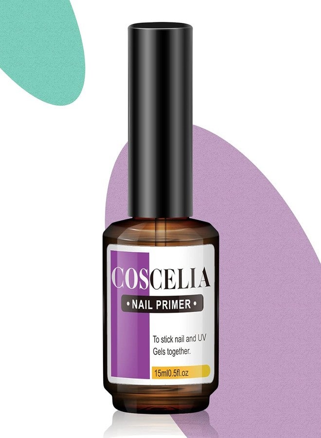 PRO ROOP Nail Primer Natural Nail Prepping Nail Protein Bond for Gel Nail Design Art 0.5fl.oz Fast Dry Superior Bonding Primer Base Manicure Bonder Liquid - Image 4