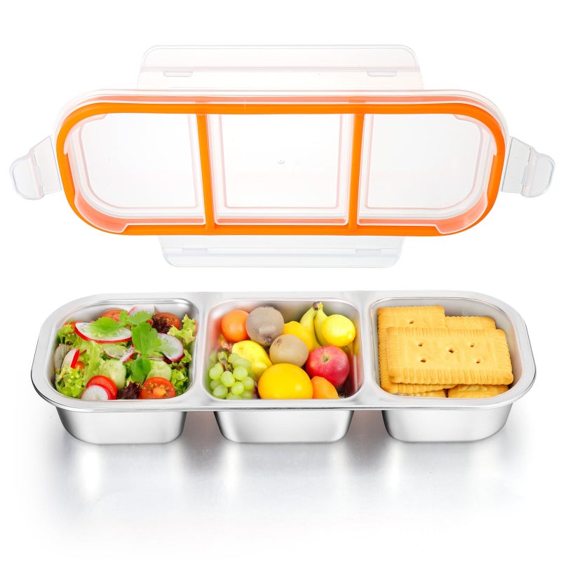 Palksky Snackle Box Container Stainless Steel - Image 1