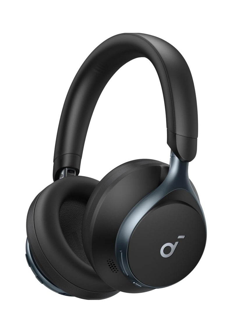 TWS - Space One, Adaptive Active Noise Cancelling Headphones, 2X Stronger Human Voice Reduction, 40H ANC Playtime, App Control, LDAC Hi-Res Wireless Audio, Comfortable Fit, Bluetooth 5.3 Black - Image 1
