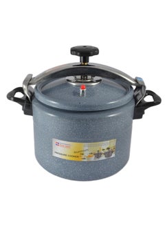 Homemaker 28 cm / 12 ltNone Ceramic Coating Aluminium Pressure Cooker with Induction Base - 28cm - 12 Liter Capacity - Grey Grey  - Image 2