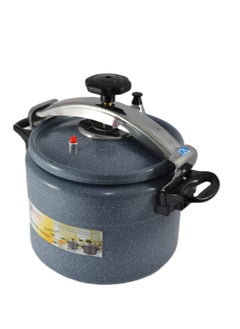 Homemaker 28 cm / 12 ltNone Ceramic Coating Aluminium Pressure Cooker with Induction Base - 28cm - 12 Liter Capacity - Grey Grey  - Image 3