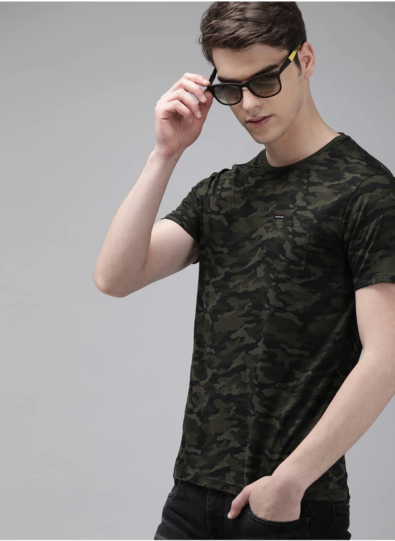 ذا بير هاوس Men's Cotton T-Shirt Soft and Breathable Classic Fit Casual Comfortable Everyday Wear Perfect for All Seasons Ideal for Work, Travel, and Leisure Versatile Style