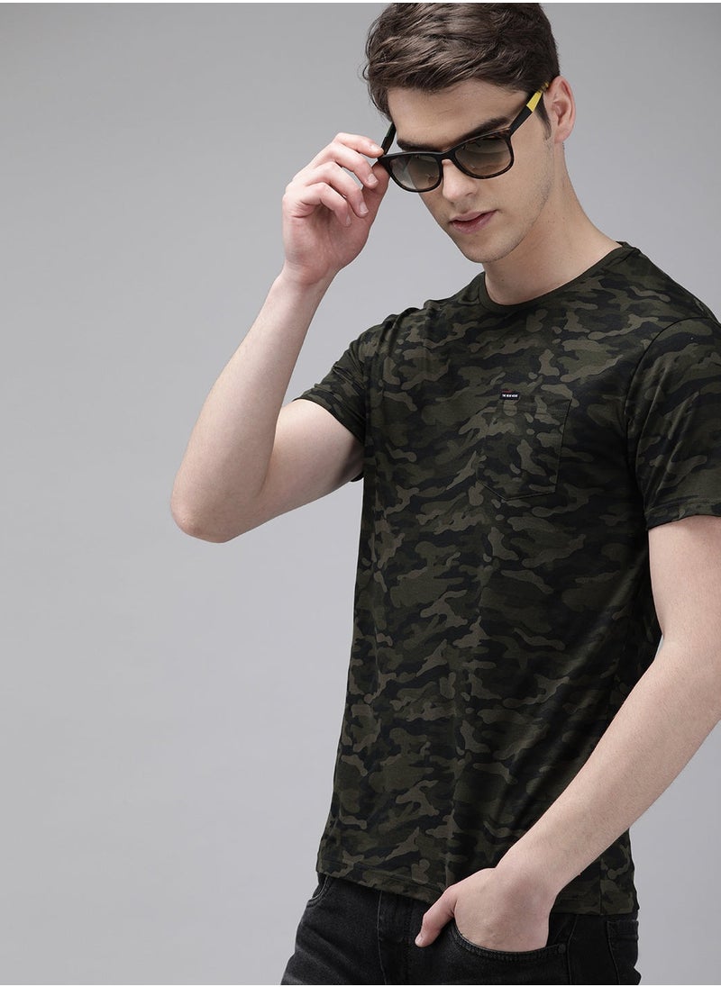 THE BEAR HOUSE Men's Cotton T-Shirt Soft and Breathable Classic Fit Casual Comfortable Everyday Wear Perfect for All Seasons Ideal for Work, Travel, and Leisure Versatile Style  - Image 2