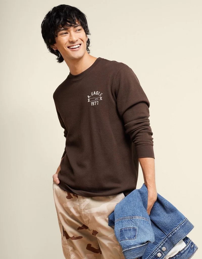 AE Icon Long Sleeve Thermal T-Shirt