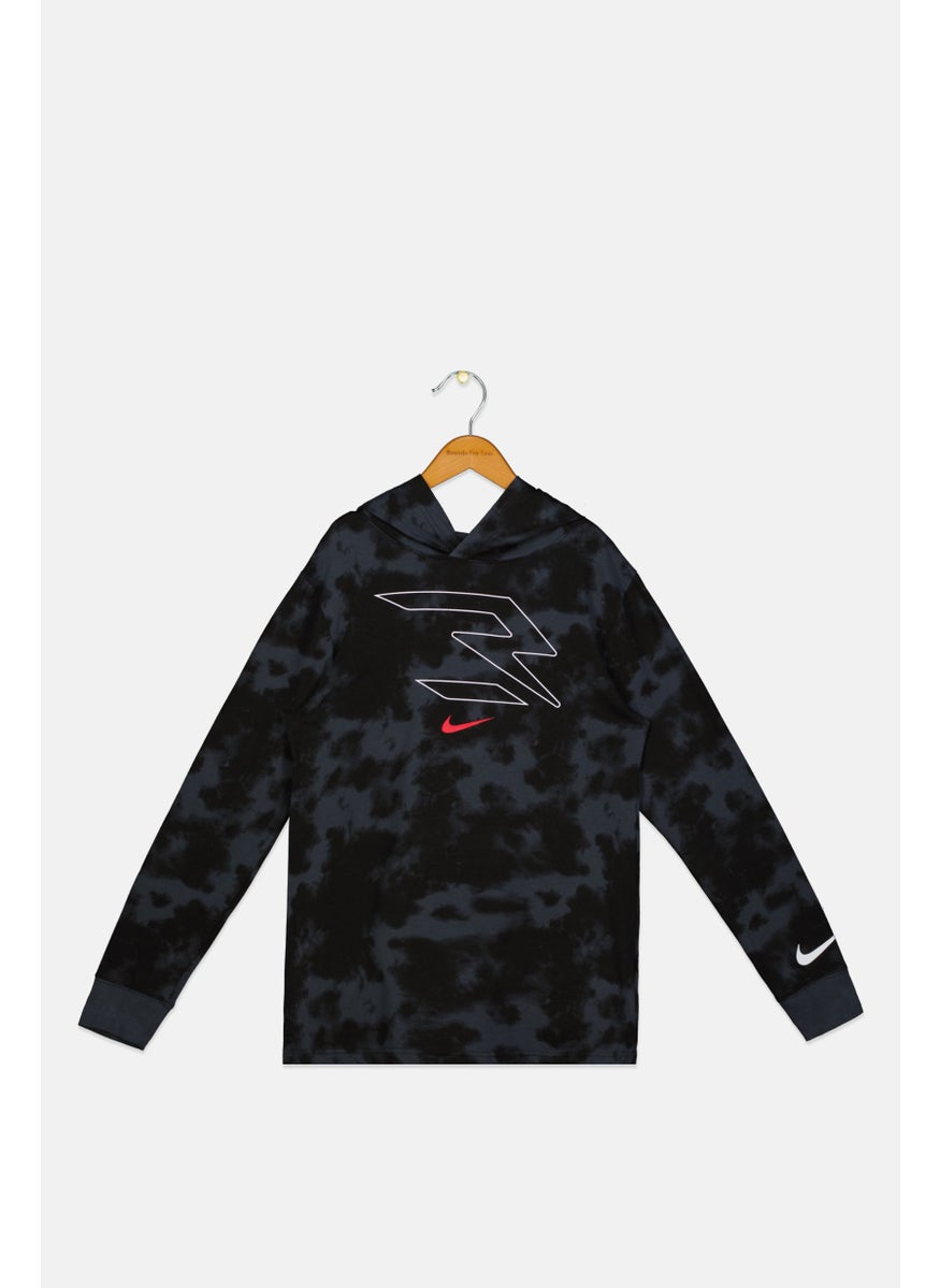 Nike 3Brand by Russell Wilson - Kids Boy Sportswear Fit Long Sleeves Training Hoodies, Multicolor - Image 1