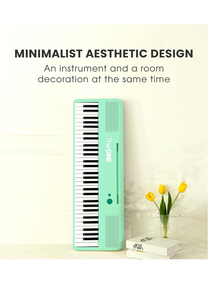 THE ONE The ONE Smart Keyboard COLOR 61 Keys Piano Keyboard, Music Keyboard with 256 Timbres, 64 Polyphony, 4 Speakers, Built-in LED Lights and Free Apps  - Image 3