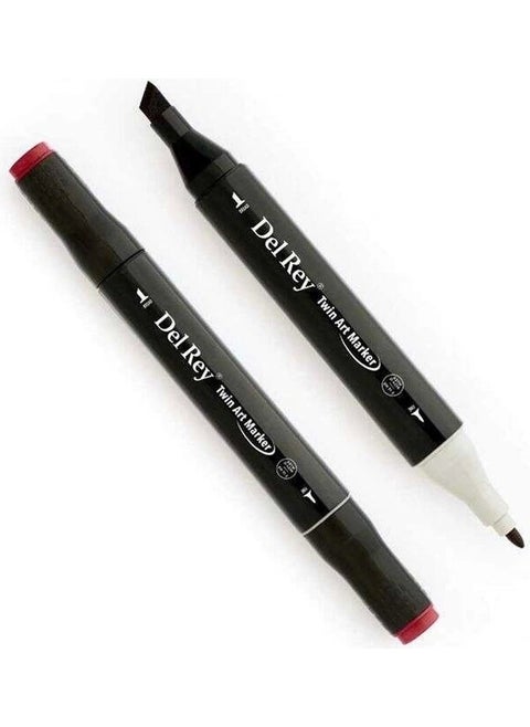 Twin Marker R1 Wine Red