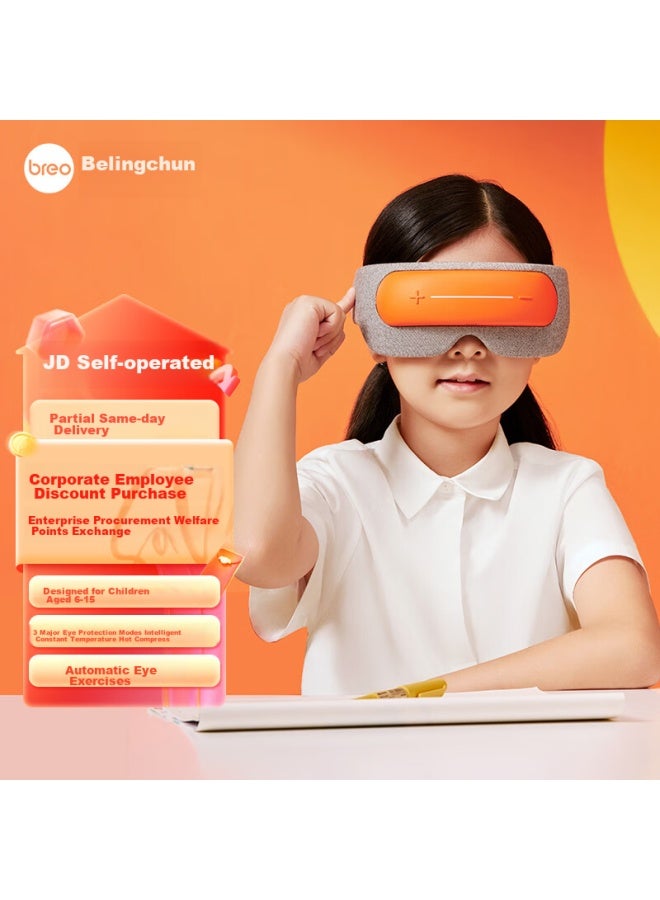 Breo Eye Massager See5k, Student And Children's Eye Care Device, Eye Protection Instrument, Massage And Heat Compress Eye Mask, Eye Massager, Gift For Children On Holidays And Birthdays - Image 1
