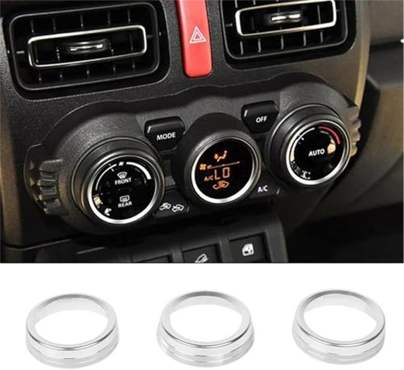 Vuzmode AC Knob Cover Rings for Jimny 2019-2020 - Image 3