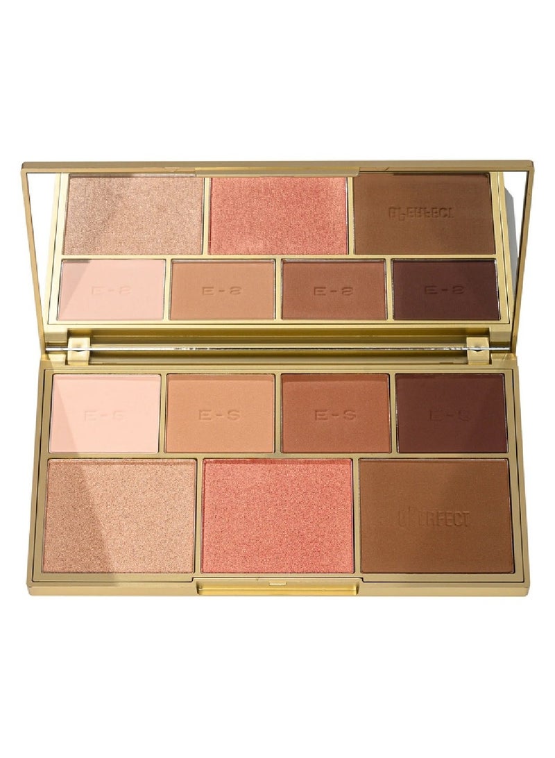 بي بيرفيكت بي بيرفكت × إيكين-سو - لوحة ألوان للوجه والعينين بـ 7 ألوان عالمية، 36.5 غرام - Image 1