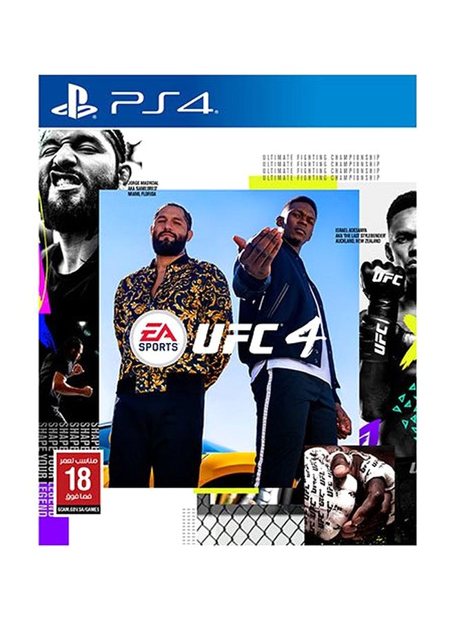UFC 4 (English/Arabic)- KSA Version - playstation_4_ps4