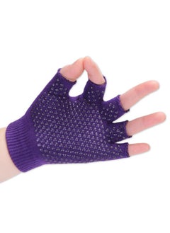 Spall Yoga Gloves Men Women Gym Body Building Training Sports Non Slip Yoga Pilates Gloves Workout Half Finger Fitness Cycling  - Image 1