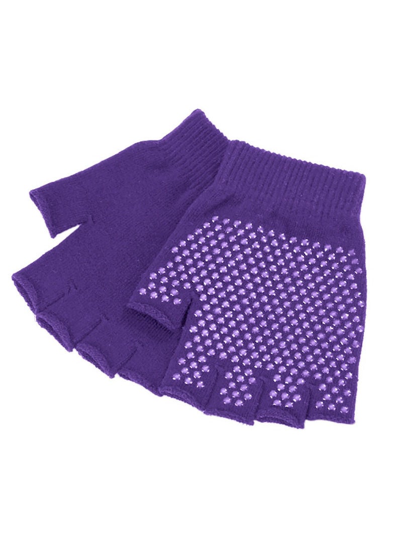 Spall Yoga Gloves Men Women Gym Body Building Training Sports Non Slip Yoga Pilates Gloves Workout Half Finger Fitness Cycling  - Image 2