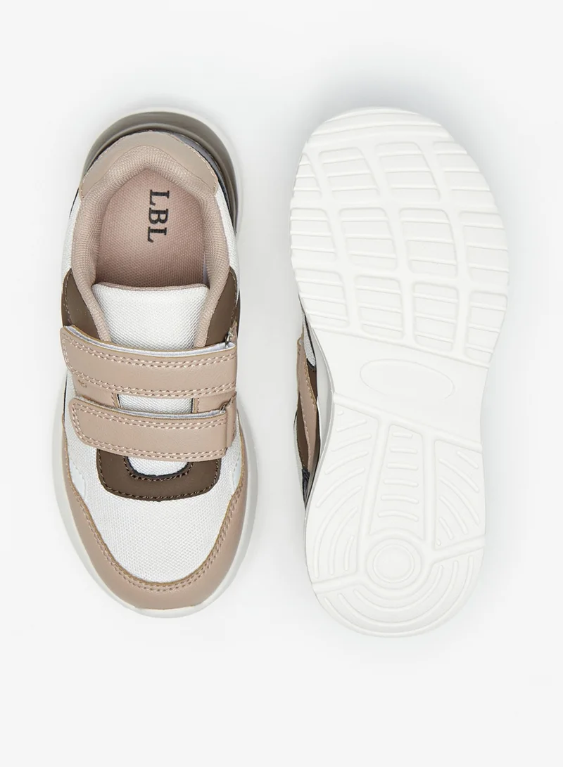 LBL by Shoexpress Boys Colourblock Casual Sneakers With Hook And Loop Closure By Shoexpress