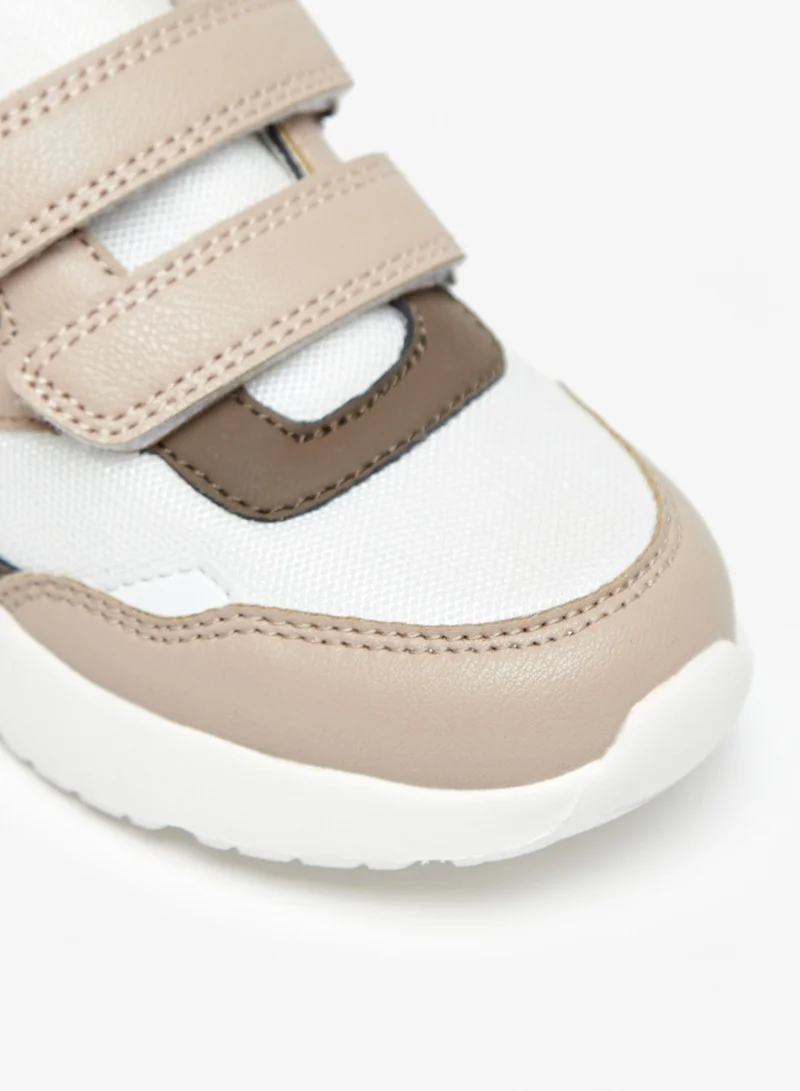 LBL by Shoexpress Boys Colourblock Casual Sneakers With Hook And Loop Closure By Shoexpress