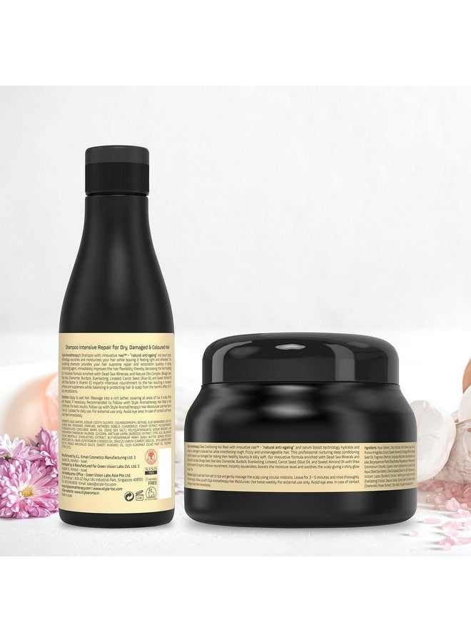 style aromatherapy Professional Sulphate Free Repair Shampoo And Hair Mask Combo | For Dry, Damaged & Color Treated Hair | Sls/Sles Free, Paraben Free 250Ml+200Ml - Image 5