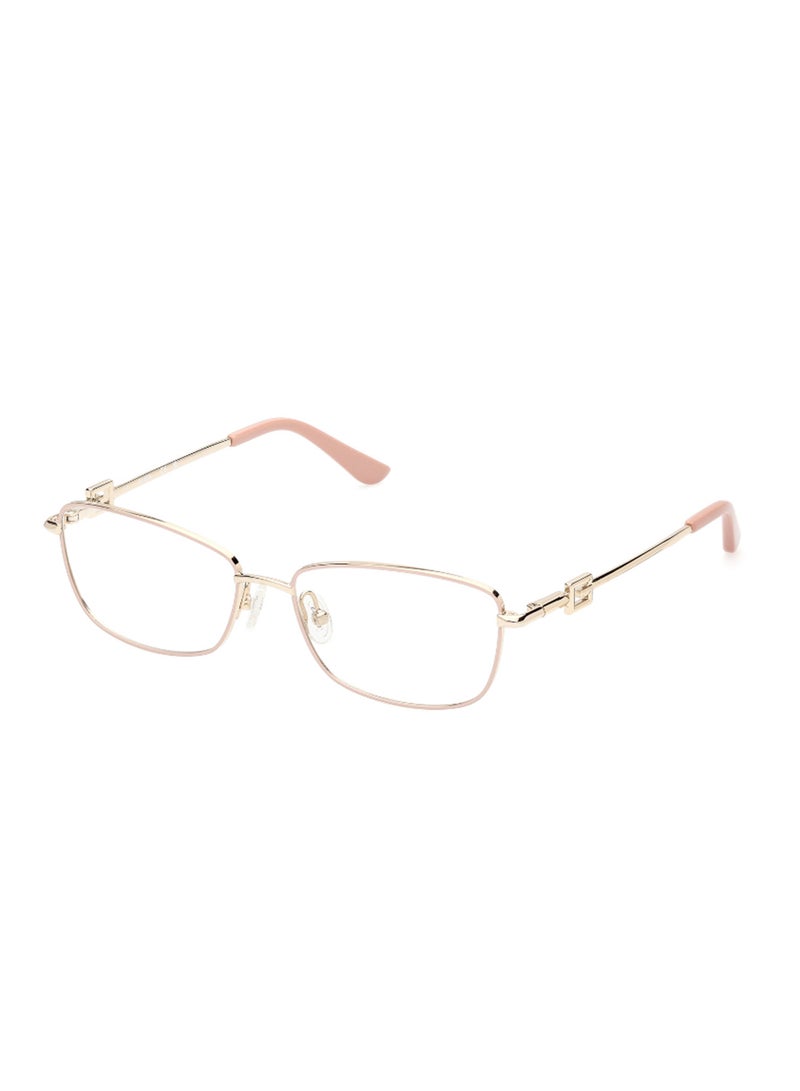 GUESS Women's Rectangular Shape Eyeglass Frames - GU297507453 - Lens Size: 53 Mm - Pink - Image 1