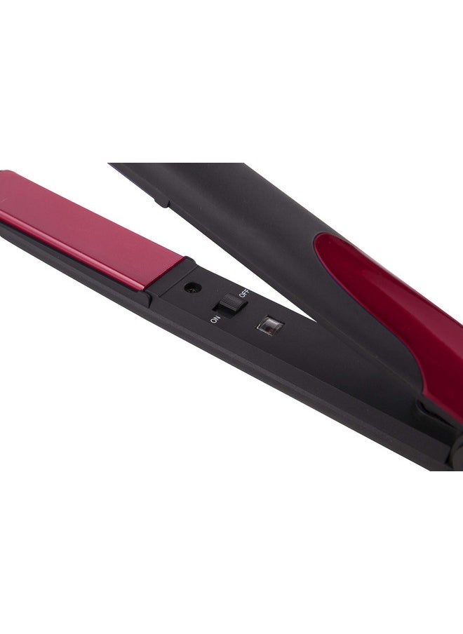 Vivitar - Ivitar Ceramic Flat Iron Hair Straightener And Mini Hair Straightner Straightens And Curls With Adjustable Temperature For All Hair Types - Image 1